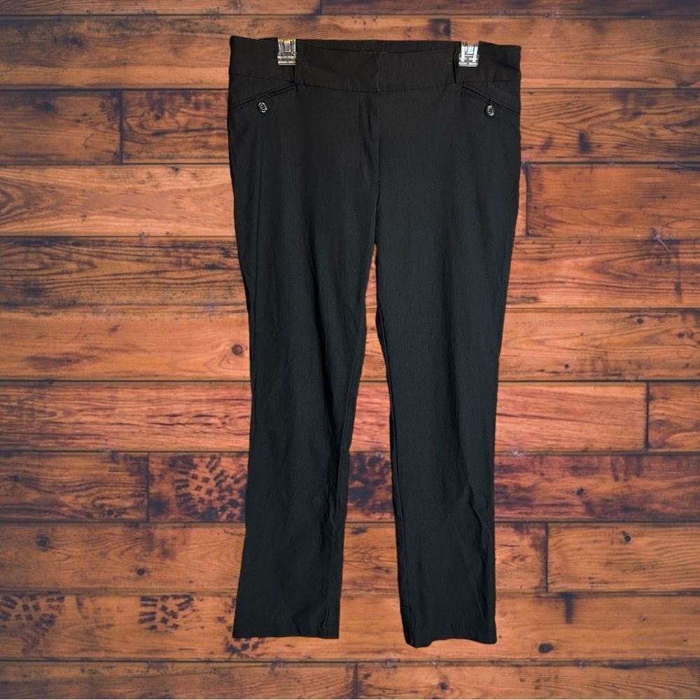 5 For $25soho Apparel Black Dress Pants Size 14